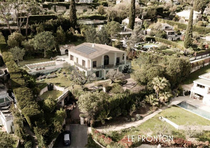 Perspective d'un projet de rénovation lourde de villa à La-Colle-Sur-Loup